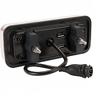 LA40032 Tylne światło pozycyjne LED, 5-pinowe, prawe