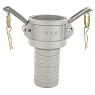 HCN100CAL051 Złącze Camlock typ C 2 cal króciec na wąż 50 mm aluminium
