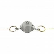 HCN100GAL019 Zaślepka Camlock typ M aluminium, 3/4"