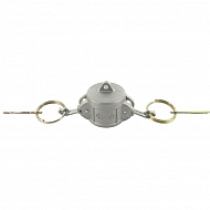 HCN100GAL019 Zaślepka złącza Camlock typ DC 3/4 cal aluminium