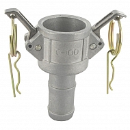 HCN100CSS019 Końcówka węża Camlock gniazdo typ C stal nierdzewna, 3/4"