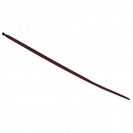 KK221158 Ząb ładowacza, prosty, profil kwadratowy 36x1400 mm końcówka płaska z nakrętką M20x1.5 czerwony Kverneland, Baas, Trima