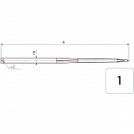 FT488171 Zęby ładowacza czołowego 50x1000