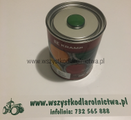 601008KR Lakier, farba na przyczepę zielona, zielony soczysty 1L RAL6010 KRAMP, Pronar, UNIA