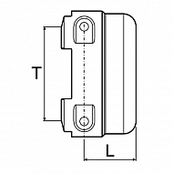 219090 Zaślepka T9 33 mm