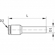 TER86P Wtyczka redukcyjna 8-6