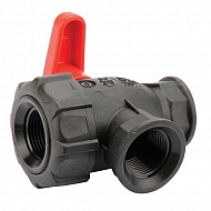 45521113 Zawór kulowy 3/4", 3-drożny