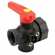 45531114 Zawór kulowy 3-drożny 1" (31 mm) Arag 45531114 – system T (przepływ ciągły)