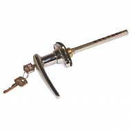 4229401 Klamka zewnętrzna, zamykana na klucz 115 mm 4229401