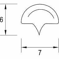 CA9600 Uszczelka gumowa