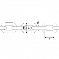 KG831 Łańcuch o dużej wytrzymałości 8x31 mm