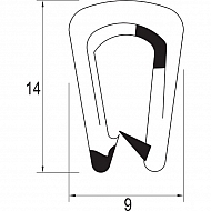 CA0405 Osłona krawędzi, 20 m