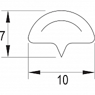 CA7147B Uszczelka gumowa