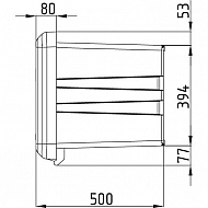 DK81009 Skrzynka narzędziowa 1250x520x500