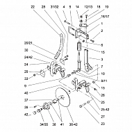 47112P025 Pierścień zabezpieczający zewnętrzny Kramp, 12 mm