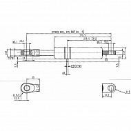 CA047678 Sprężyna gazowa L500, 220N L-500, 220N Stabilus 047678
