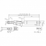 CA744506 Sprężyna gazowa L635-1200N