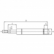 CA049697 Sprężyna gazowa, L195,5-1300N