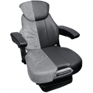 I20145KR Pokrowiec na siedzenie, czarny do siedzeń Grammer i COBO - materiał / Dżins