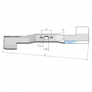 FGP012990 Nóż kosiarki ogrodowej Gravely 521mm/20" fi  15