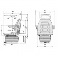 SC90421Z Siedzenie, MT Cobo