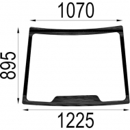 5089552N Szyba przednia 1225x895 mm