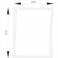 7700062366N Szyba przednia, dolna 575x460 mm