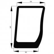 82030487N Szyba przednia, dolna 645x435 mm