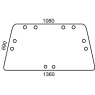 D7712 Szyba przednia tylna 1360x690 mm