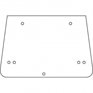 60117910H Szyba tylna Zetor 1540x585 mm