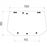 D6722B Szyba tylna, górna 1300x905 mm