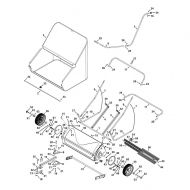 40987 Koło do 45-0456 zamiatarki Agri-Fab