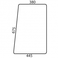 D7048F Szyba boczna 675x445 mm