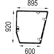 Z58642N Szyba kabiny, boczna 920x895 mm