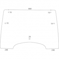 3203100N Szyba drzwiowa Lindner 1215x815 mm
