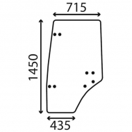 D7544 Szyba drzwi 1464x826 mm