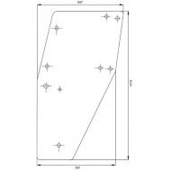 D7749T Szyba drzwi 1415x690 mm