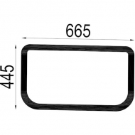 L116179N Szyba dachowa JD 665x445 mm