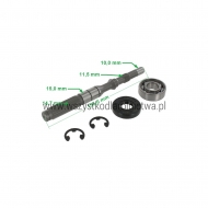 1A646099950 Wał pompy, przekładni, zestaw z łożyskiem Tuff Torq K46, STIGA