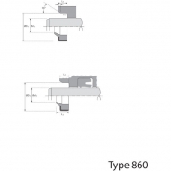 ASM102058 Zgarniak, uszczelniacz 10x20x5/8