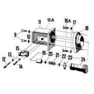 1517010152 Zestaw uszczelnień bez uszczelniacza oleju Bosch Rexroth