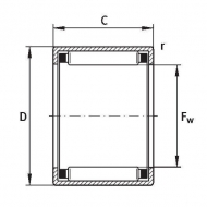 HK1512 Tuleja igiełkowa 15x21x12 mm