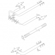 1134717201 Mufa hydrauliczna 1/4"