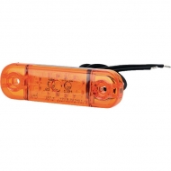 1400300714 Lampa pozycyjna, obrysowa pomarańczowa 12 LED, 714, 12 V - 24 V, 12, boczna