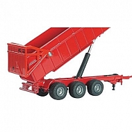S01844 Traktor Massey Ferguson z przyczepą, SIKU