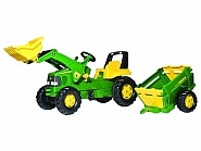 1993811496 Traktor John Deere z przyczepą i ładowaczem