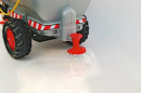 R12277 Beczkowóz Jumbo z pompą szaro-czerwony rollyTanker Rolly Toys