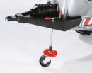R12277 Beczkowóz Jumbo z pompą szaro-czerwony rollyTanker Rolly Toys