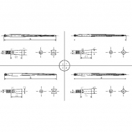 FT486188 Zęby ładowacza czołowego 40x1000