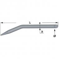 FT66043 Zęby chwytaka Mailleux 550mm Ø25